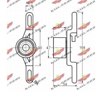 Autokit Tendicinghia Ford 03.042