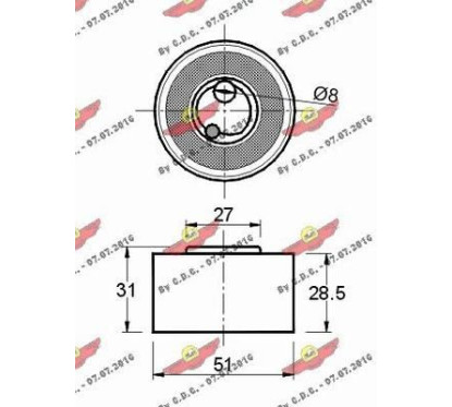 Autokit Tendicinghia Suzuki 03.279
