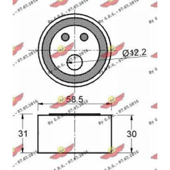 Autokit Tendicinghia Alfa 03.80144