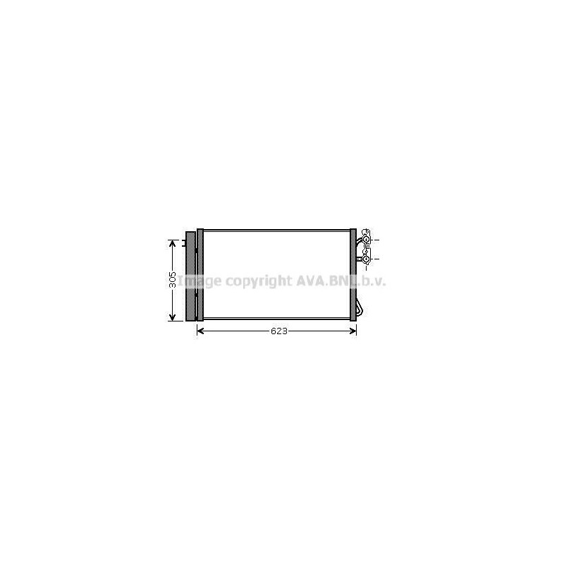 Ava Cond. Bmw E87 - E90 D 04- Bwa5296D