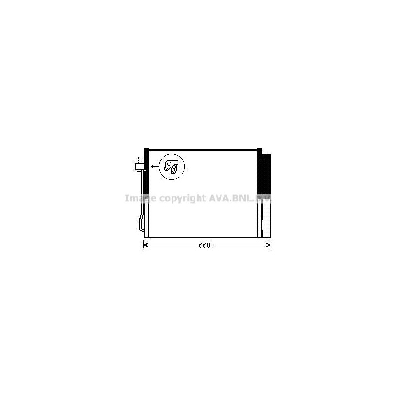 Ava Cond. Bmw X5 3.0I 06- Bwa5377D