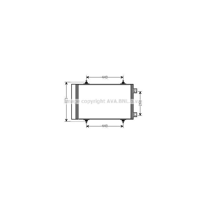 Ava Cond. Citroen C8 2.0 Hdi 06- Cna5263D