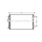 Ava Condensatore Chrysler-Dodge Cra5098