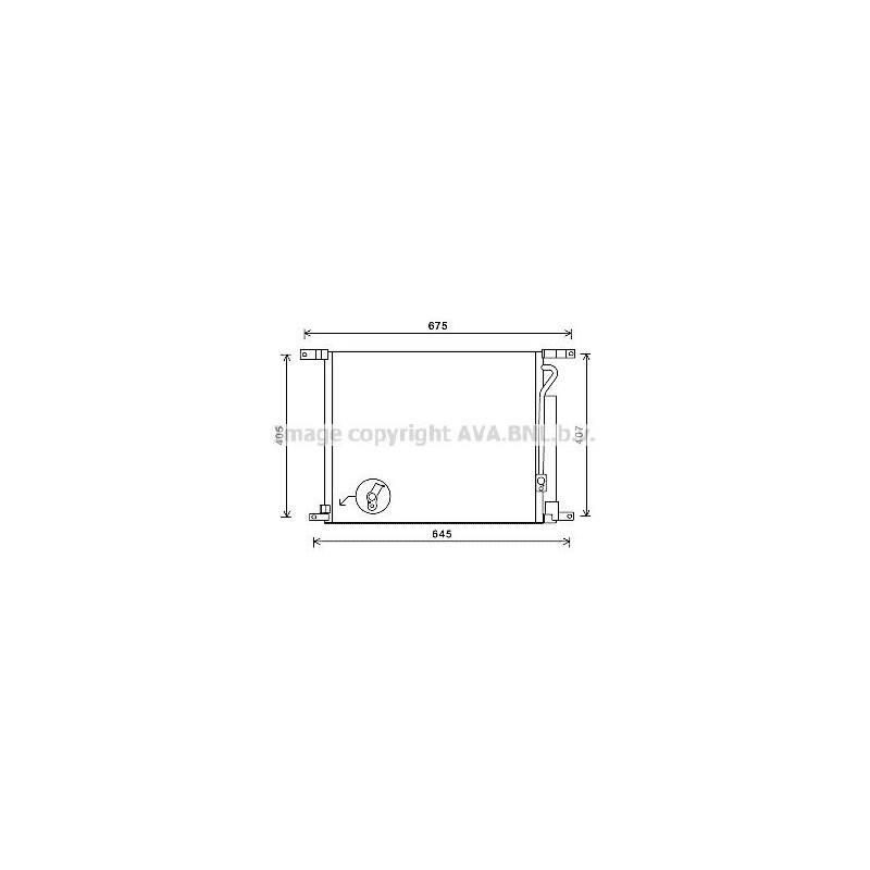 Ava Cond. Daewoo Aveo 1.2I 08- Dwa5139D