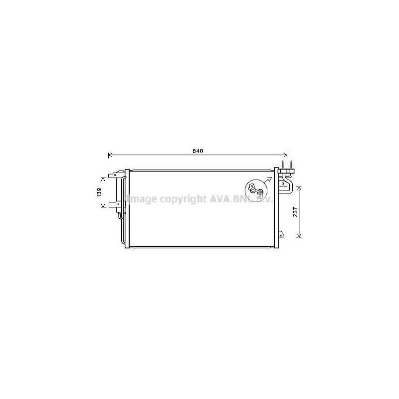 Ava Cond. Ford Kuga 2.0 Tdci 14- Fd5617D