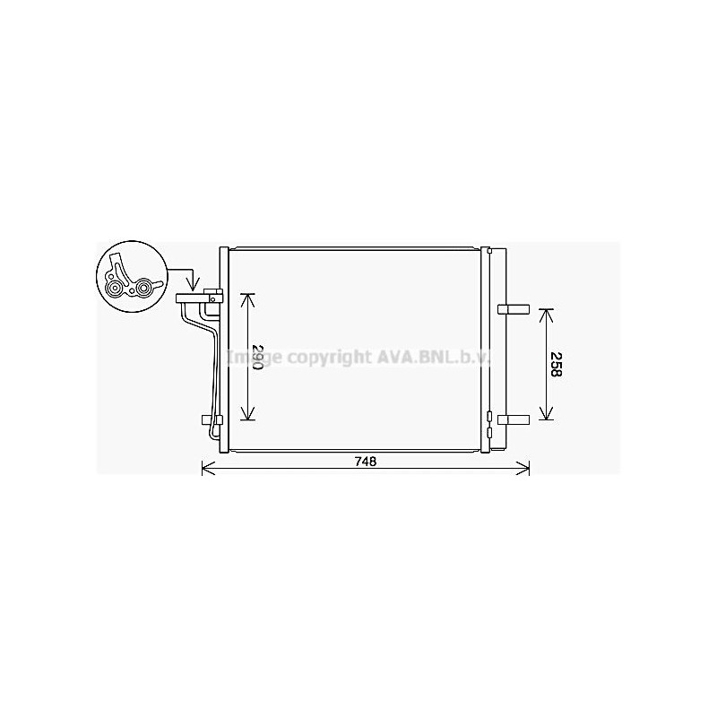 AVA Condensatore, Climatizzatore FD5647D