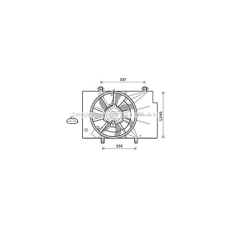 Ava Vent. Ford Fiesta Vi 1.25I 08- Fd7559