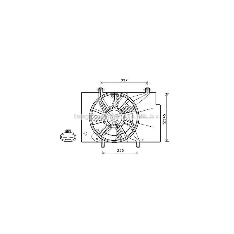 Ava Vent. Ford Fiesta Vi 1.4 Tdci 08- Fd7582