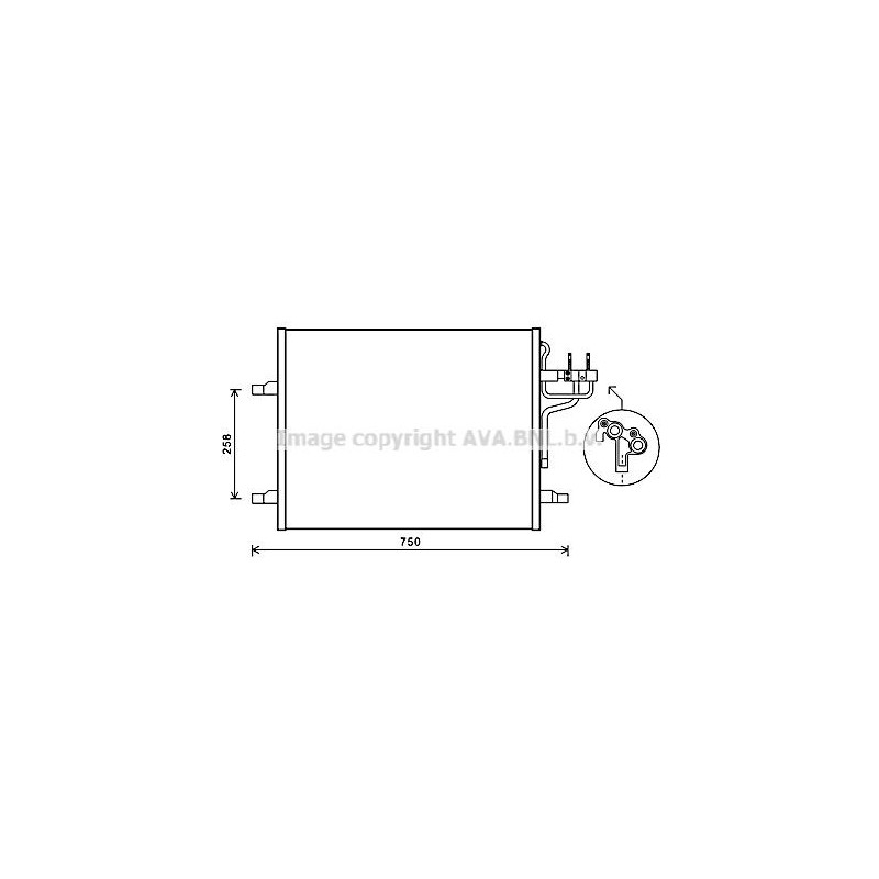 Ava Cond. Ford Kuga All 08- Fda5483