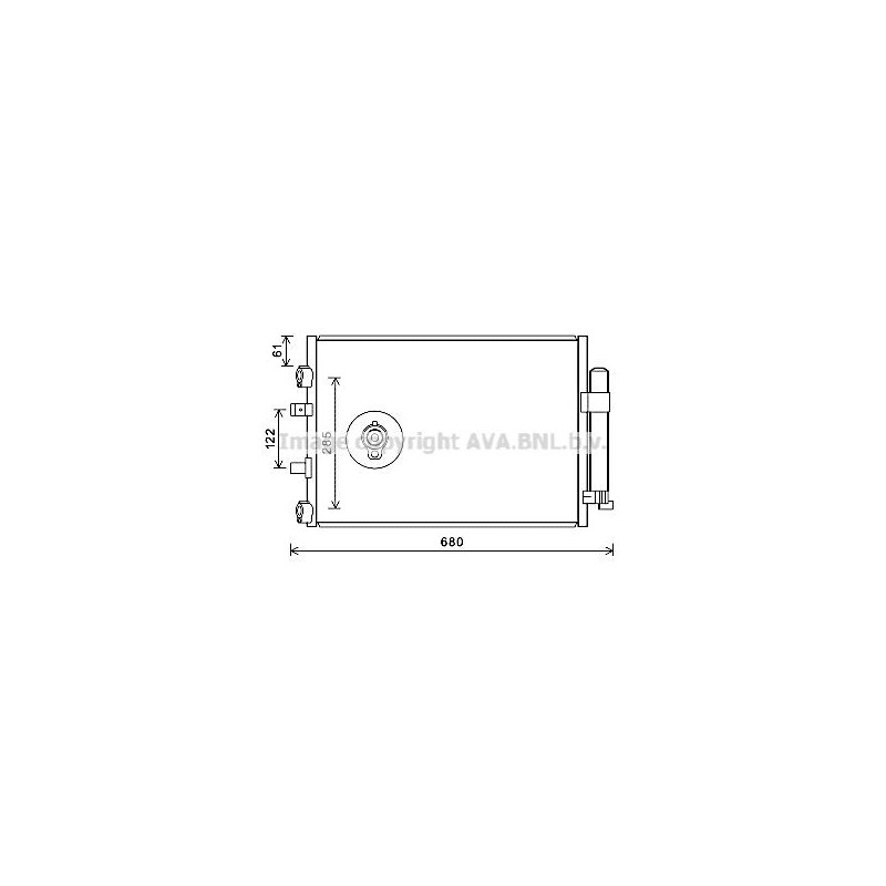Ava Cond. Ford C-Max 1.6 Tdci 10- Fda5484D
