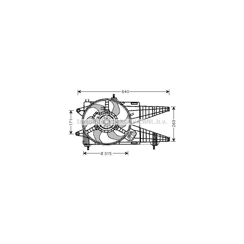 Ava Ventola Radiat Fi Idea 1,3 Jtd Ft7536