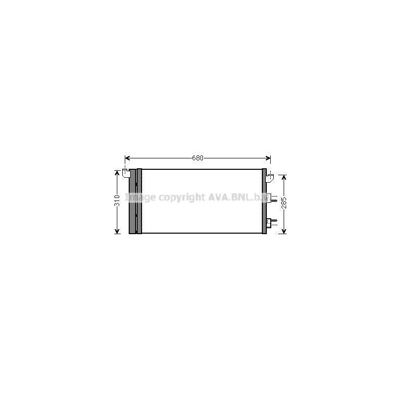 Ava Cond. Fiat Panda 1.1 - 1.2 03- Fta5293D