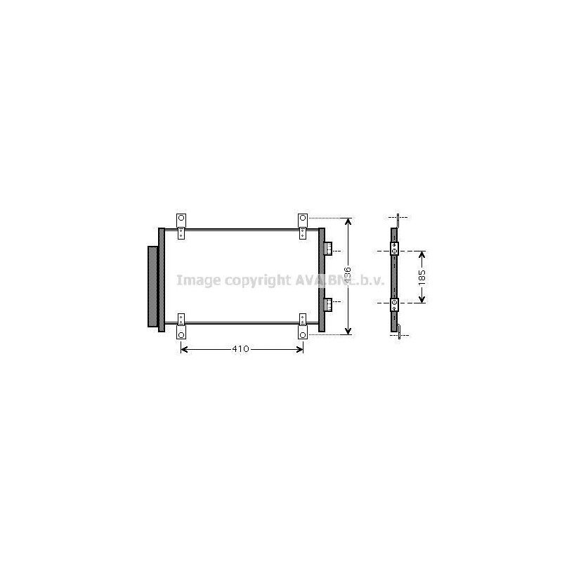 Ava Cond. Fiat Ducato Iii 04-06 Fta5351D