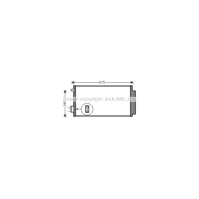 Ava Cond. Fiat 500L 1.4I 12- Fta5412D