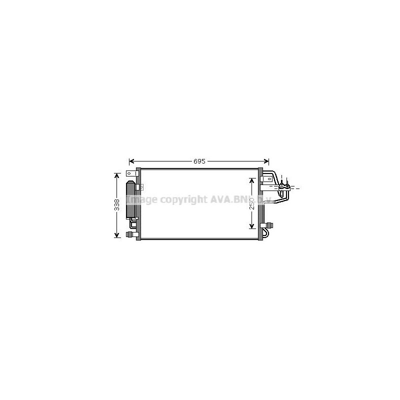 Ava Cond. Hyundai Tucson 04- Hy5156D