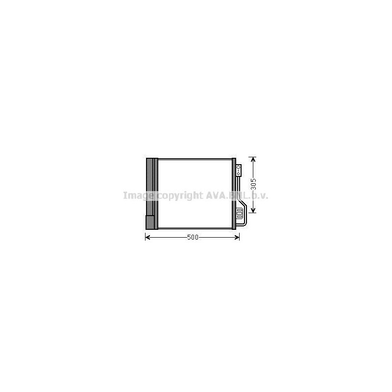 Ava Cond. Mcc Smart Fortwo 07- Mca5013D Ava Cond. Mcc Smart Fortwo 07- Mca5013D