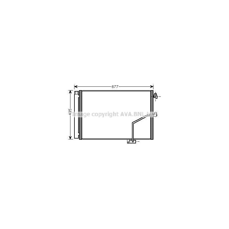 Ava Cond. Mercedes W204 All 07- Msa5450D