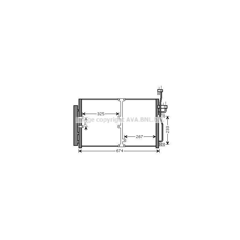 Ava Cond. Opel Antara 2.0 Cdti 06- Ol5425D