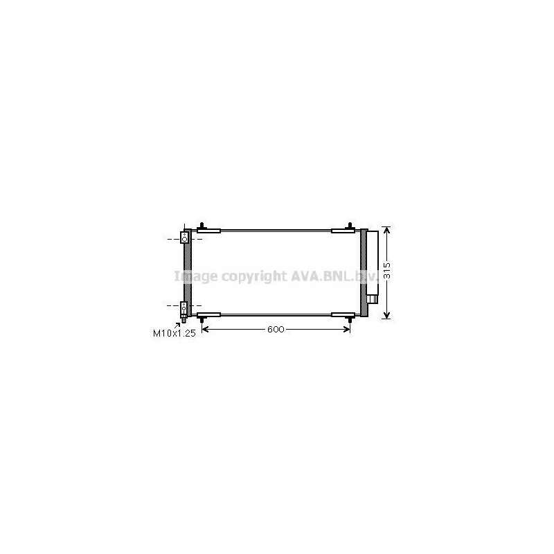 Ava Cond. Peugeot 407 2.2 Hdifap 04- Pea5301D