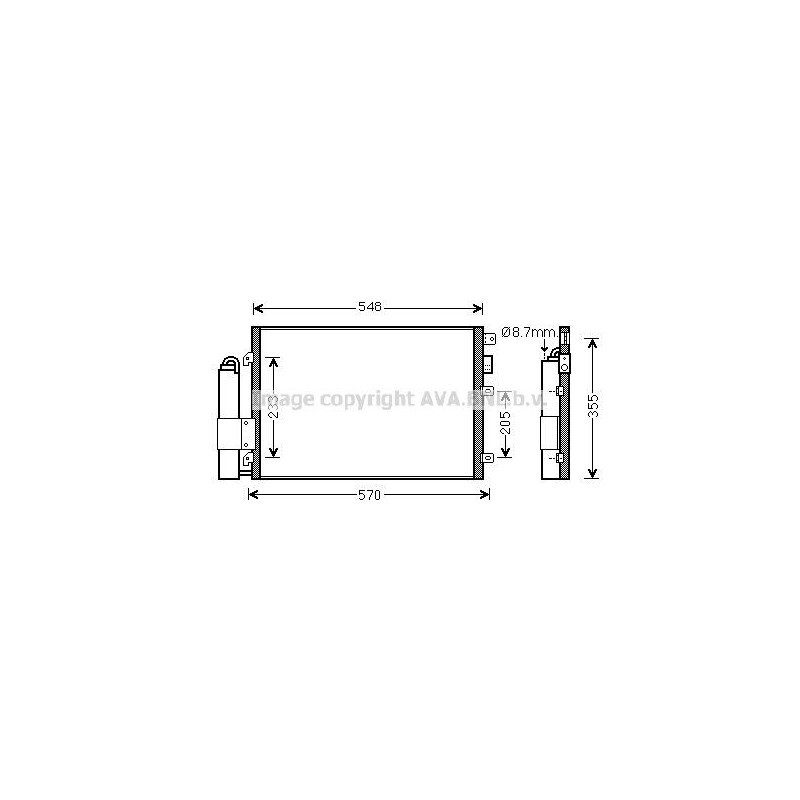 Ava Cond. Renault Clio Ii 99- Rta5275D