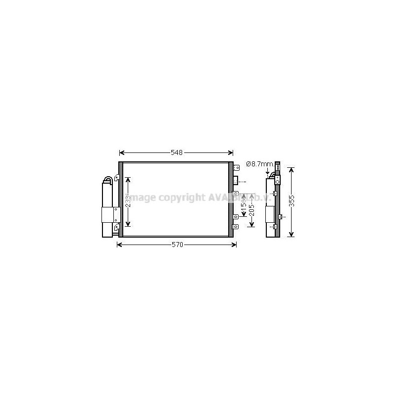 Ava Cond. Renault Kangoo 1.4I 03- Rta5340D