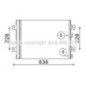 Ava Cond. Dacia Logan 1.4I 08- Rta5467D