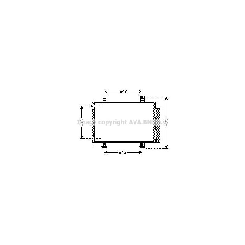 Ava Cond. Suzuki Swift All 05- Sza5087D