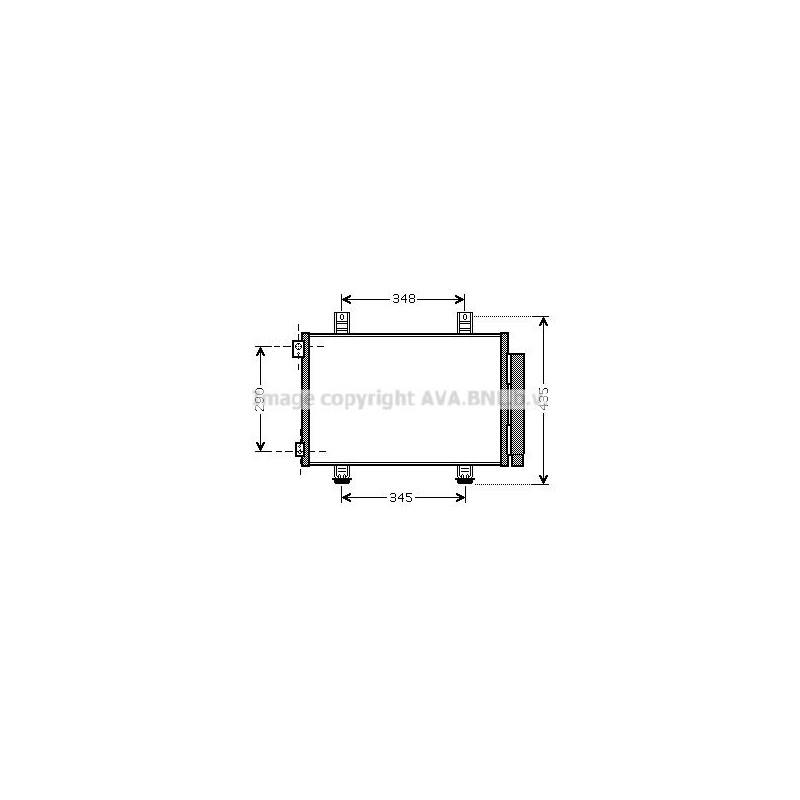 Ava Cond. Suzuki Splash 1.0I 07- Sza5116D
