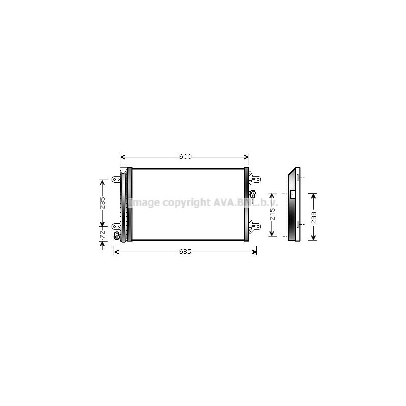 AVA Condensatore, Climatizzatore VNA5183D