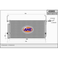 Ahe Condensatore 43005 per ripristinare il corretto funzionamento del componente