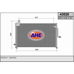 Ahe Condensatore 43028 per ripristinare il corretto funzionamento del componente
