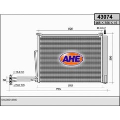 Ahe Condensatore Mini One Diesel 43074