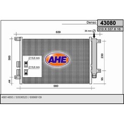 Ahe Condensatore Alfa 147 1.9Jtd 43080