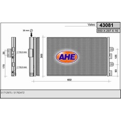 Ahe Condensatore Punto Ii F.L. 1.2 8V/16V 43081