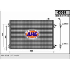 Ahe Condensatore 43099 per ripristinare il corretto funzionamento del componente