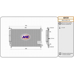 Ahe Condensatore 43131 per ripristinare il corretto funzionamento del componente