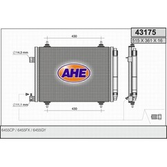 Ahe Condensatore 43175 per ripristinare il corretto funzionamento del componente
