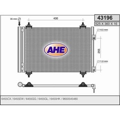 Ahe Condensatore C1-C4 Diesel 43196