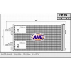 Ahe Condensatore 43249 per ripristinare il corretto funzionamento del componente