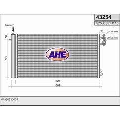 Ahe Condensatore 43254 per ripristinare il corretto funzionamento del componente