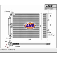 Ahe Condensatore 43268 per ripristinare il corretto funzionamento del componente