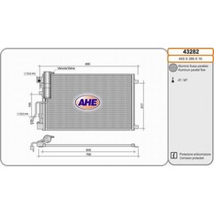 Ahe Condensatore 43282 per ripristinare il corretto funzionamento del componente