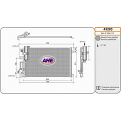 Ahe Condensatore 43283 per ripristinare il corretto funzionamento del componente