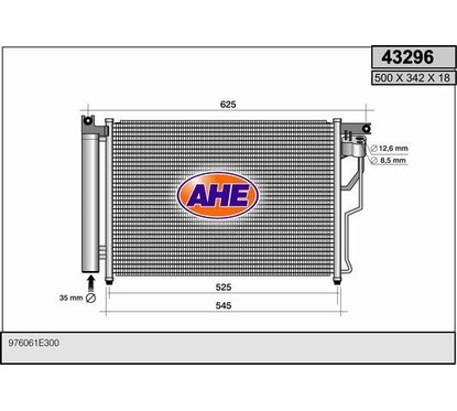 Ahe Condensatore 43296 per ripristinare il corretto funzionamento del componente