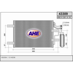 Ahe Condens. Ope4L Meriva 1.3 Cdti 43309 per ripristinare il corretto funzionamento del componente