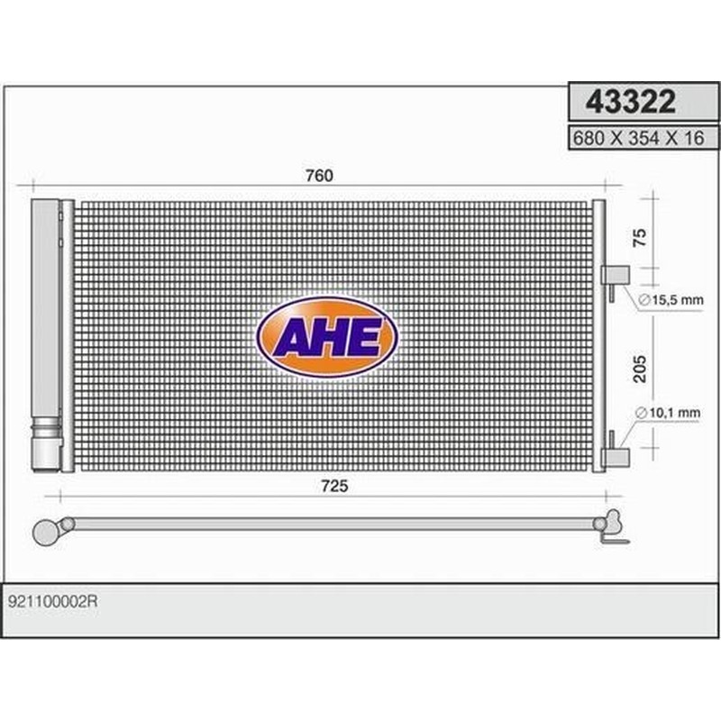 Ahe Condensatore 43322