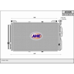 Ahe Condensatore 43326 per ripristinare il corretto funzionamento del componente