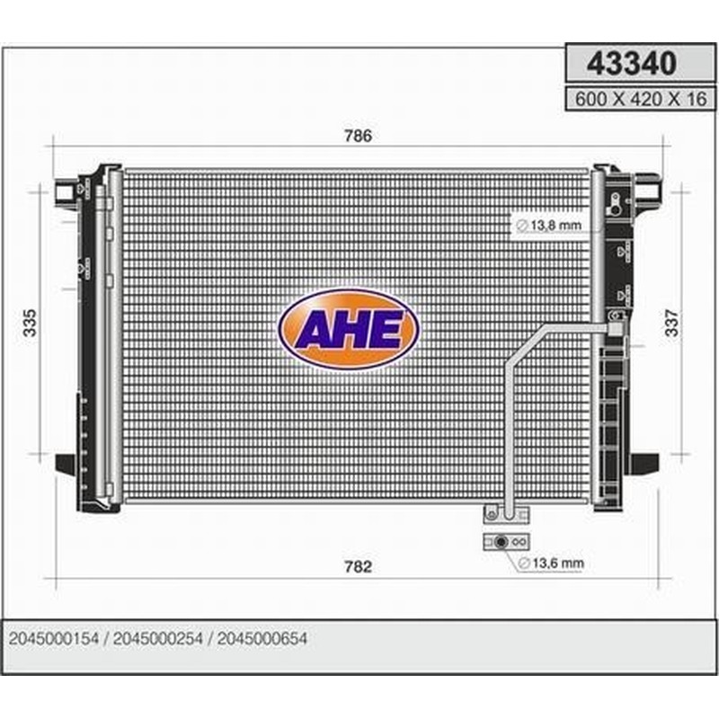 Ahe Condensatore 43340