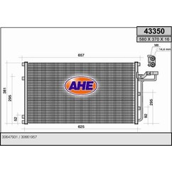 Ahe Condensatore Volvo C30-S40 43350