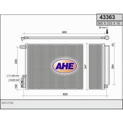 Ahe Condensatore 43363 per ripristinare il corretto funzionamento del componente